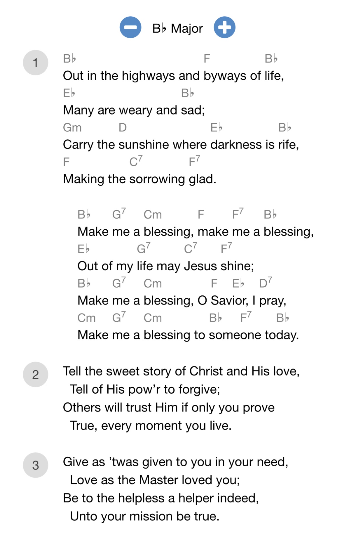 Out in the highways byways